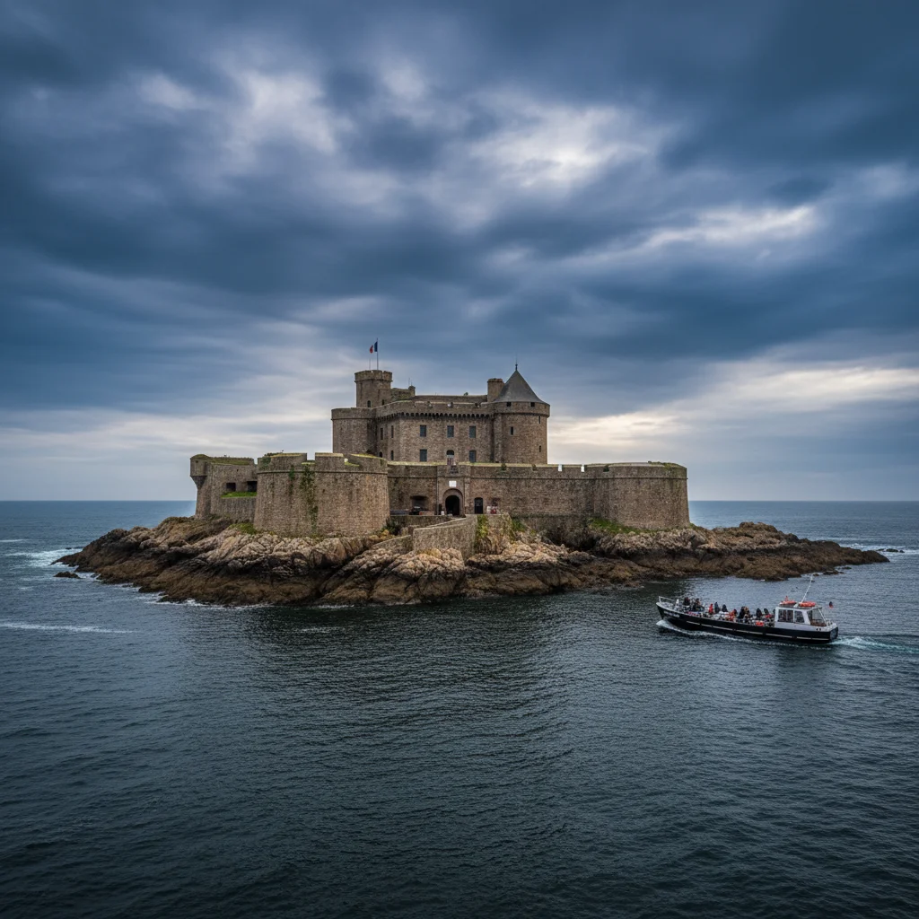 Château du Taureau, fort Vauban en baie de Morlaix